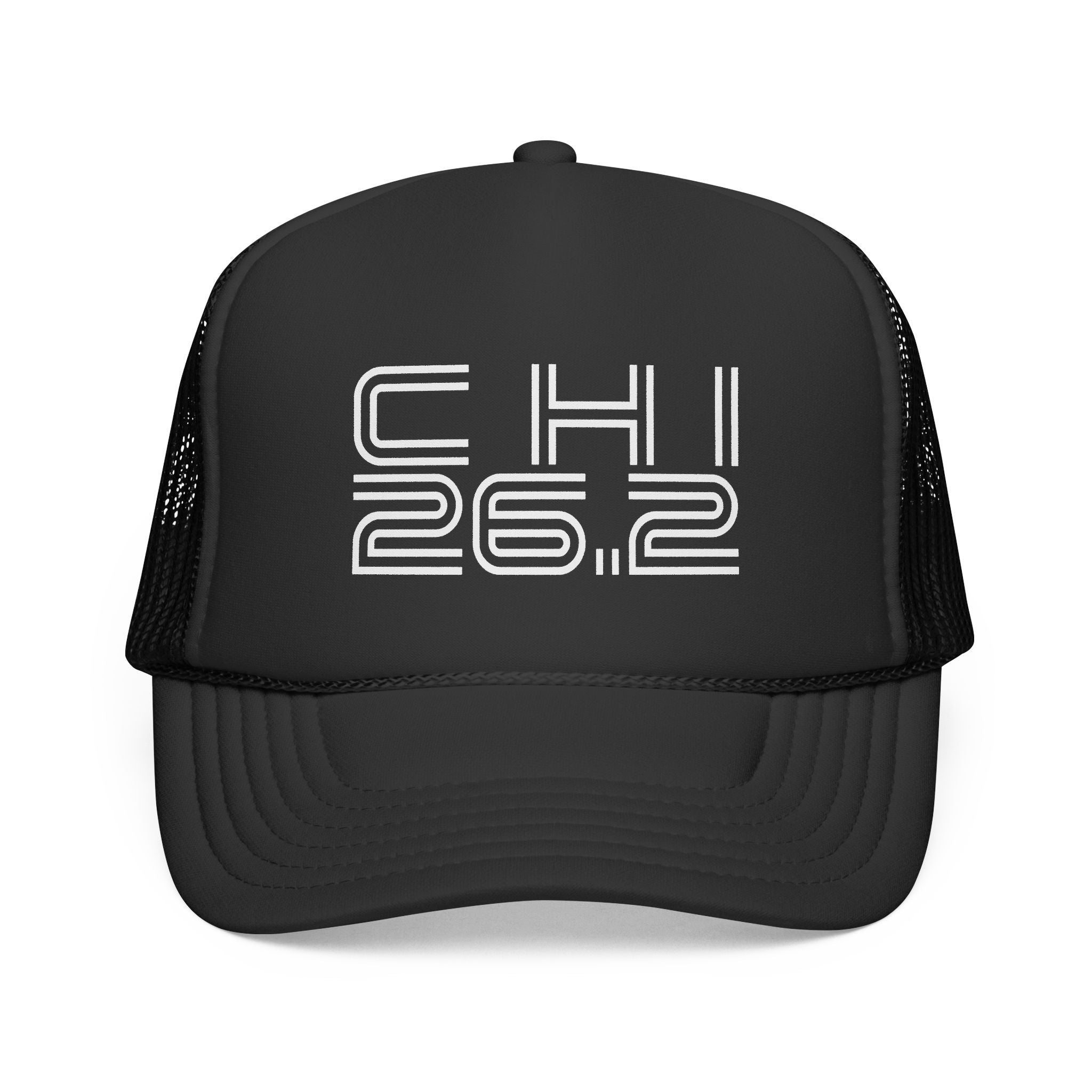 Chicago Marathon Running Trucker Cap – Vintage Arch Logo Mesh Hat