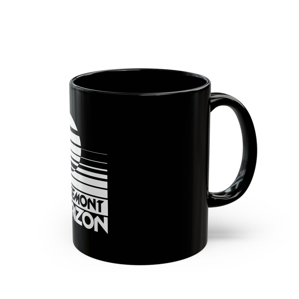 Rosemont Horizon Logo Retro Black Mug (11oz, 15oz)