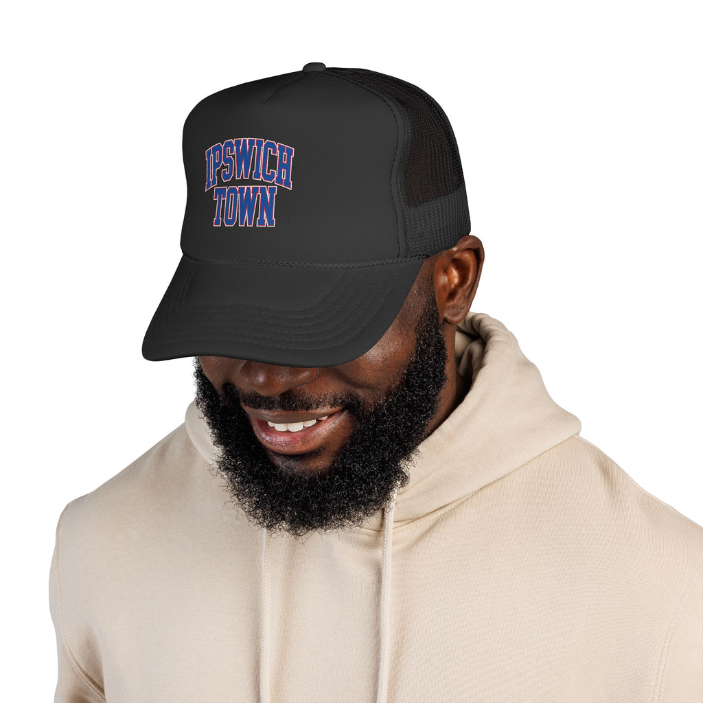 Ipswich Town Football Cap Logo – Vintage Arch Logo Mesh Hat