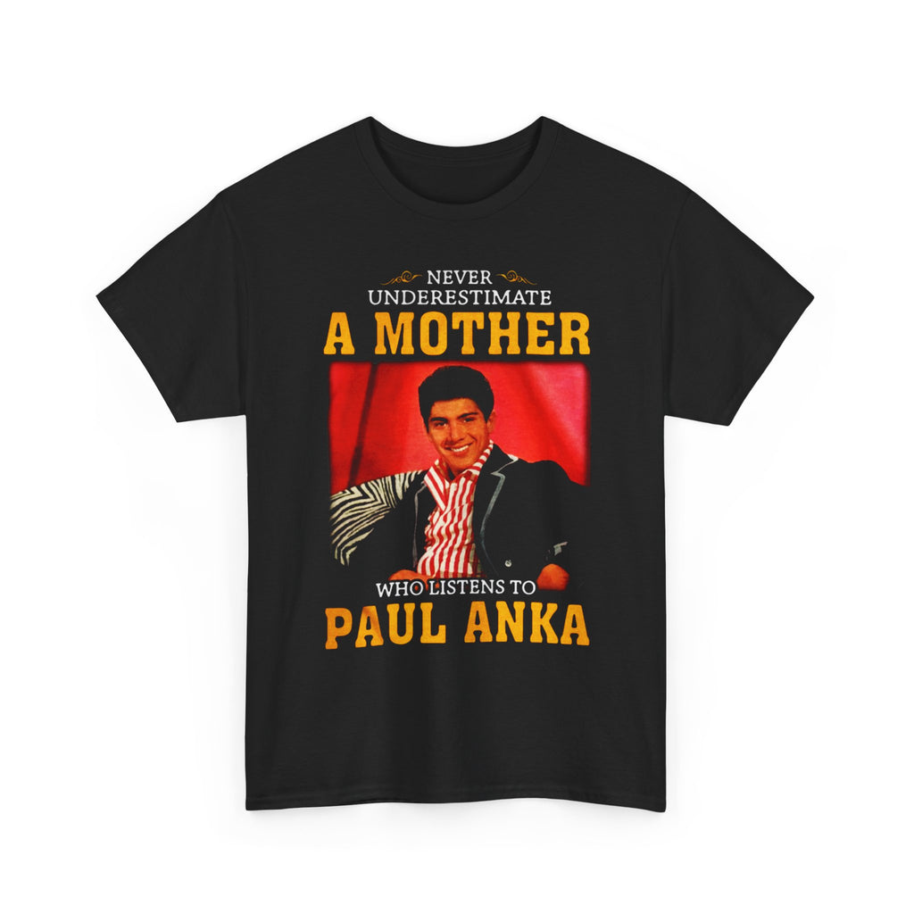 Paul Anka Vintage T-Shirt — Classic Pop Oldies Unisex Cotton Tee