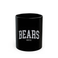 Bears Bristol Football Club Logo Retro Black Mug (11oz, 15oz)