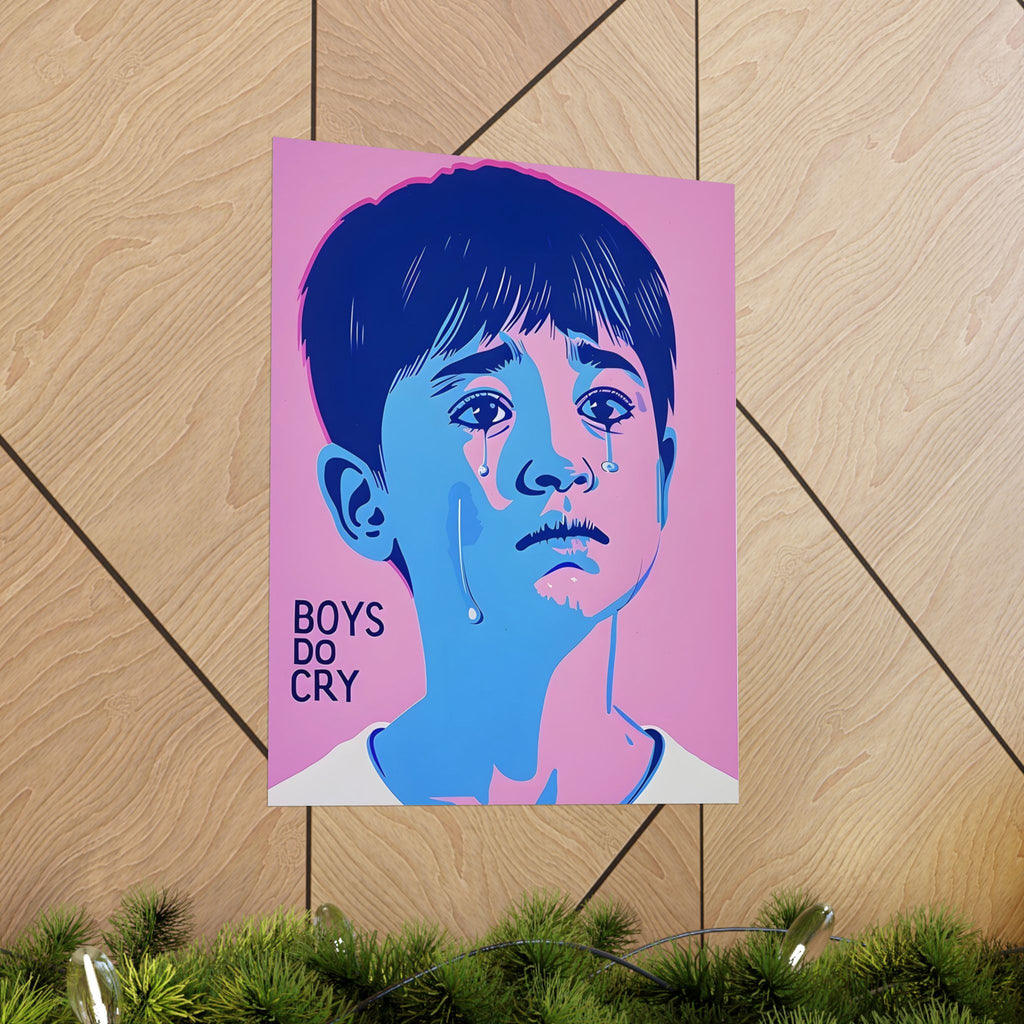 Boys Dont Cry Matte Vertical Poster — Wall Art
