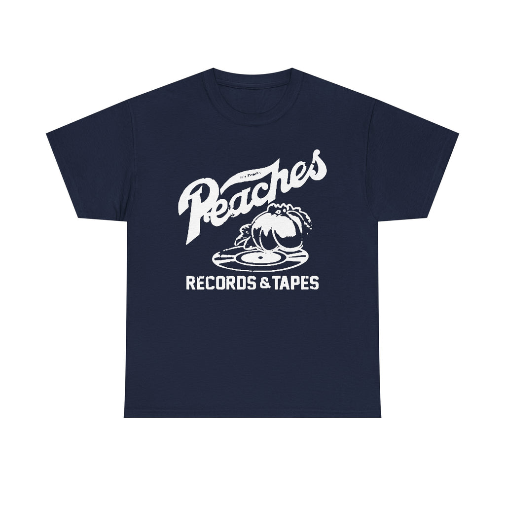 Peaches Records & Tapes Retro Logo