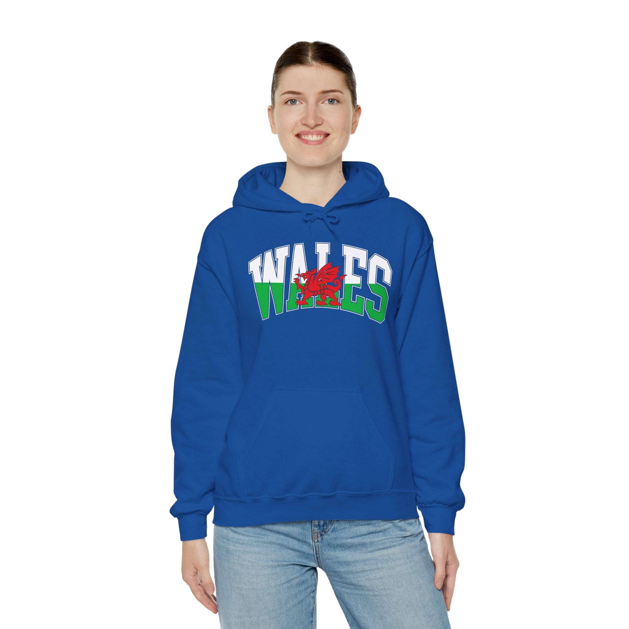 Wales Retro Logo — Bold City Pride Pullover