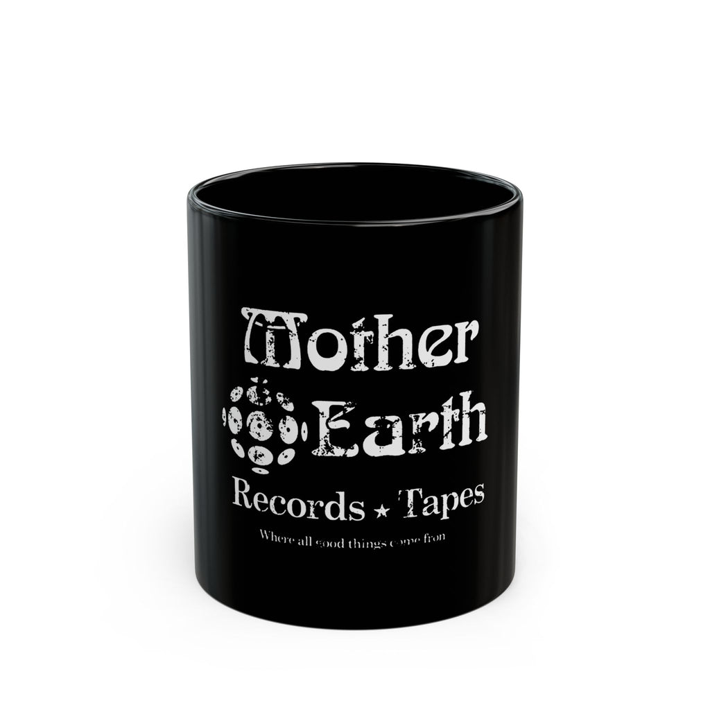 Mother Earth Record Logo  Black Mug (11oz, 15oz)