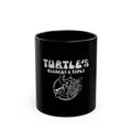 Turtles Records Logo Retro Black Mug (11oz, 15oz)