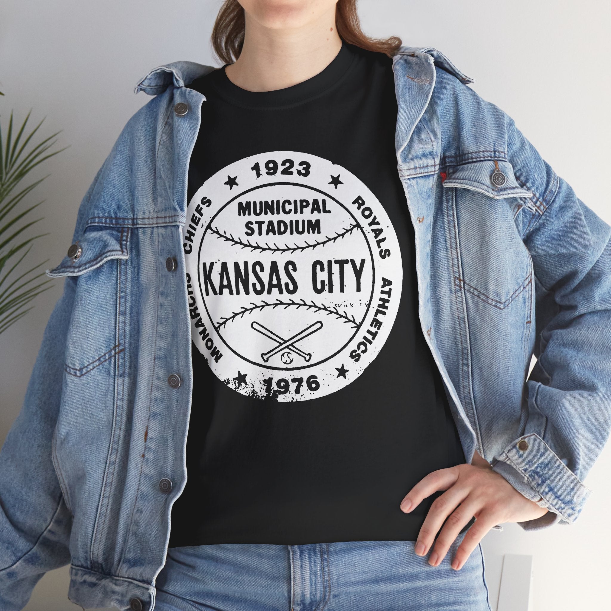 Municipal Stadium Kansas City Retro Logo