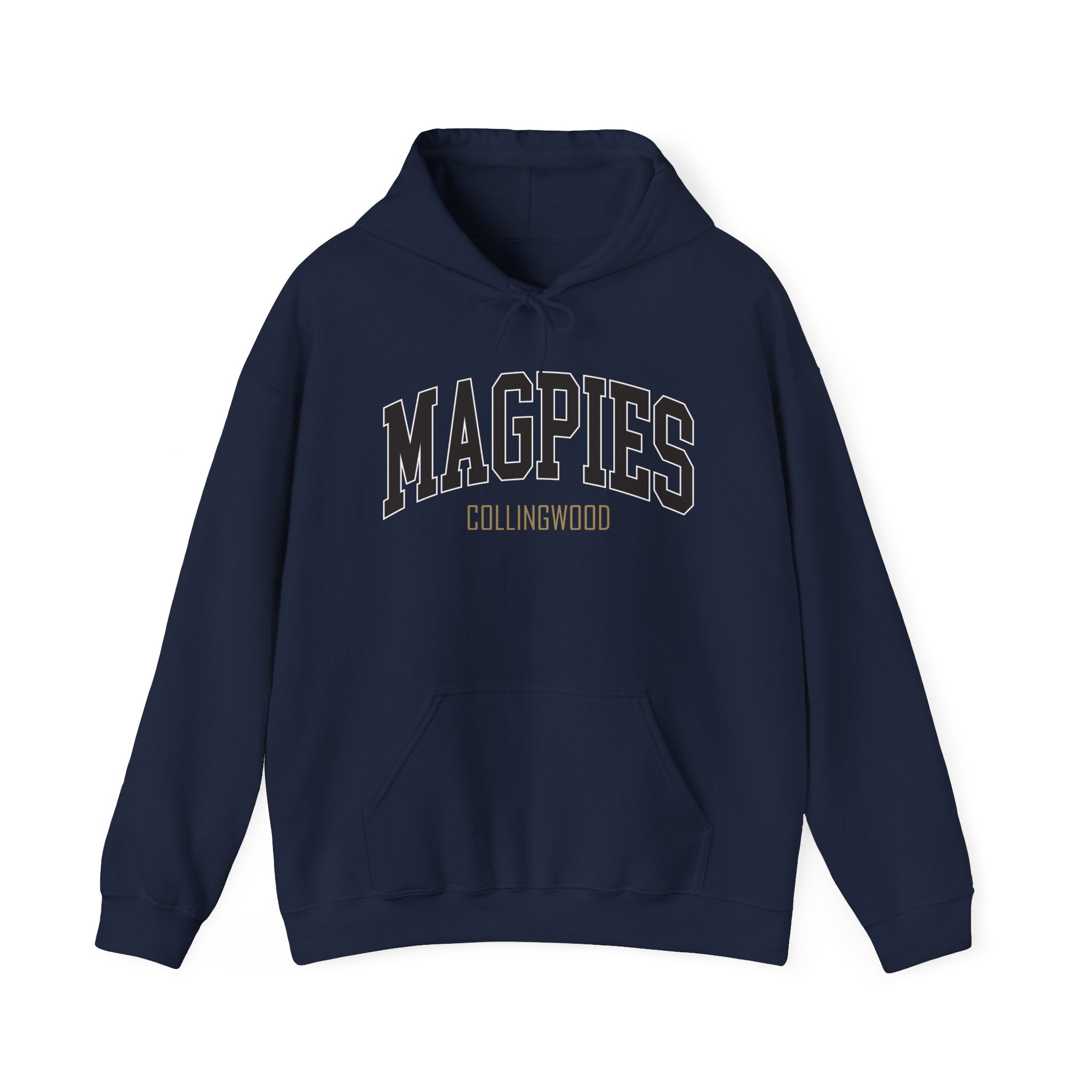 Magpies Collingwood Football Club Retro Logo — Bold City Pride Pullover