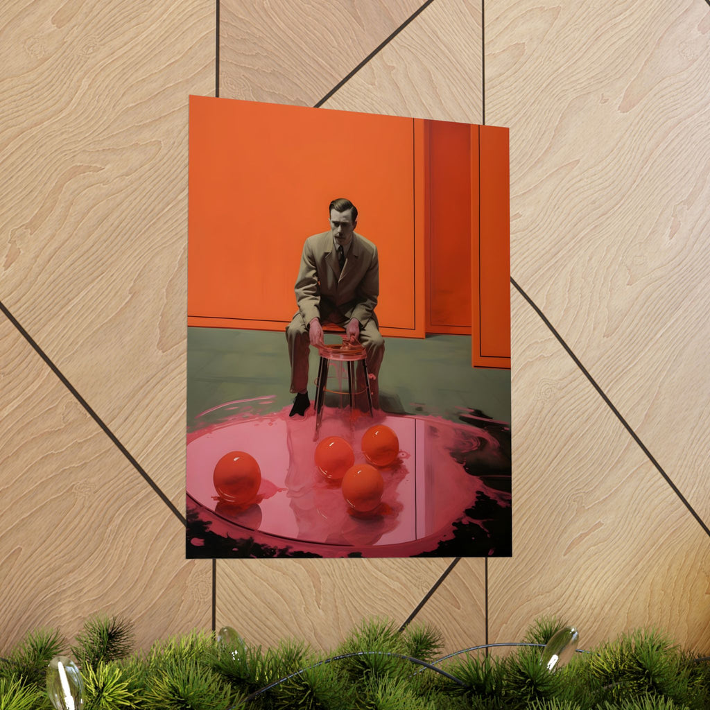 Waiting for Something to Break Matte Vertical Poster — Wall Art