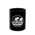 Stages Night Logo Retro Black Mug (11oz, 15oz)