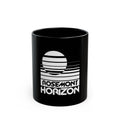 Rosemont Horizon Logo Retro Black Mug (11oz, 15oz)