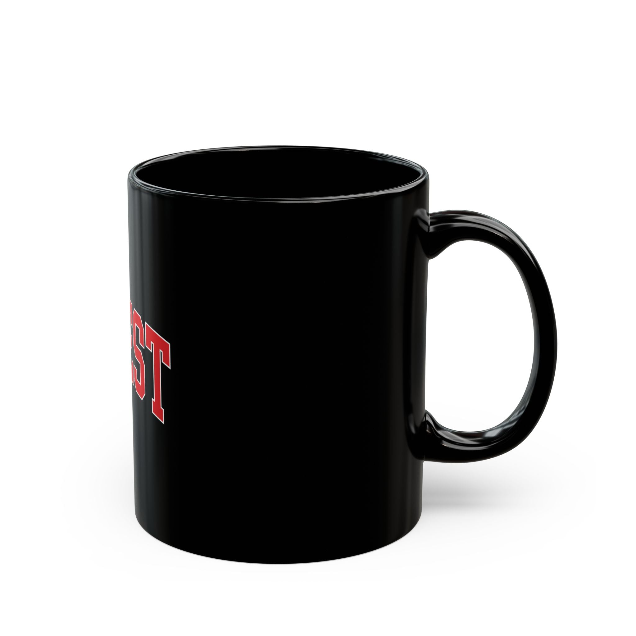 Forest Football Club Logo Black Mug (11oz, 15oz)