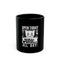Katz All Day Logo Retro Black Mug (11oz, 15oz)