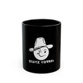 O Cazy Corral Logo  Black Mug (11oz, 15oz)