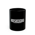 Encom Computer Logo Retro Black Mug (11oz, 15oz)