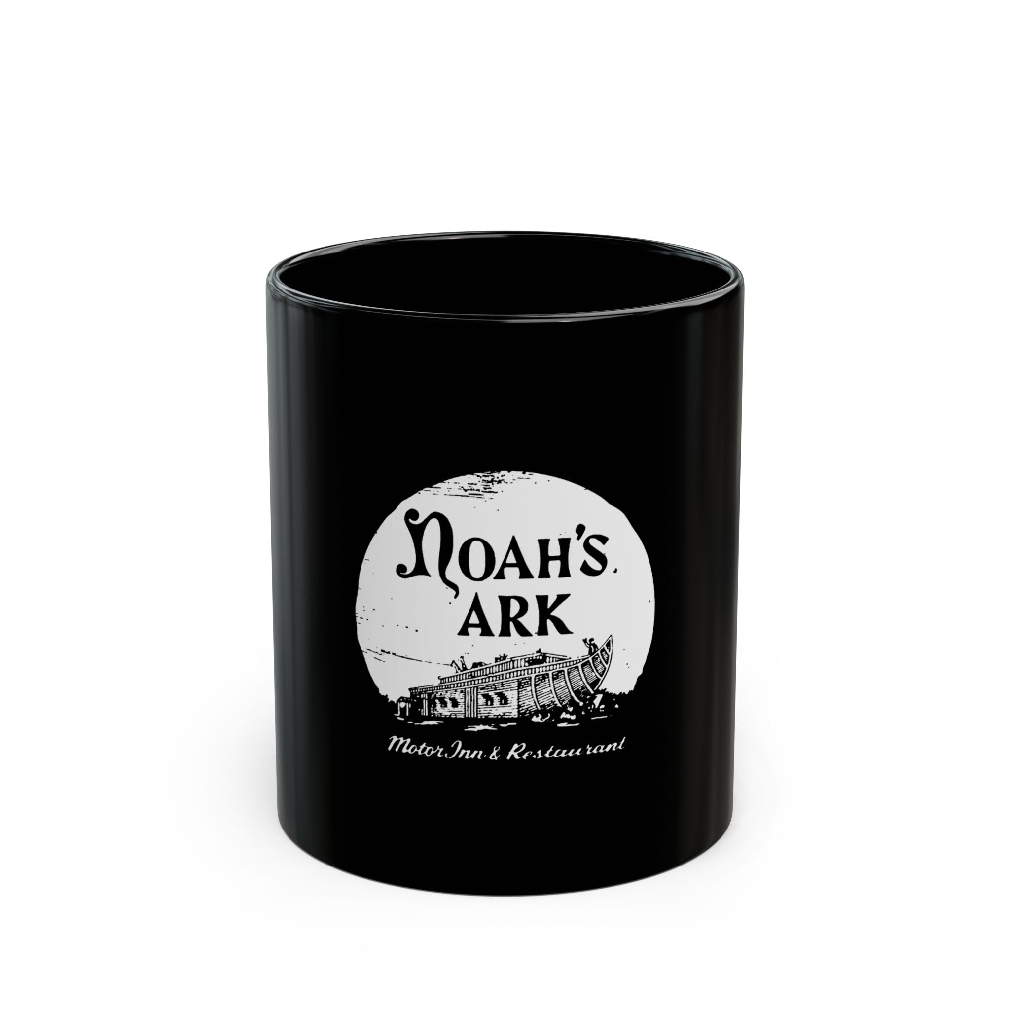 Noah Ark Logo  Black Mug (11oz, 15oz)