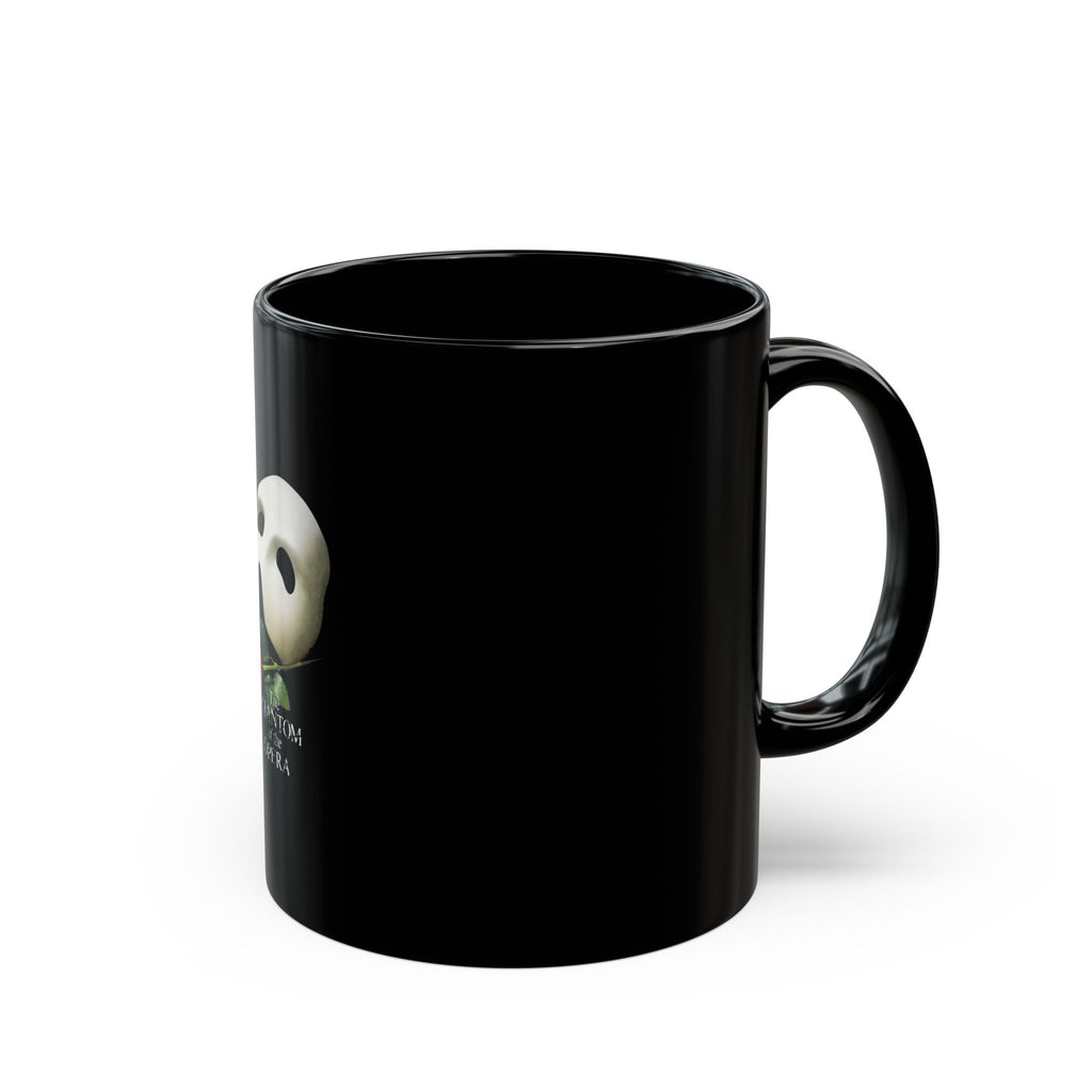 Phantom Opera Logo Retro Black Mug (11oz, 15oz)