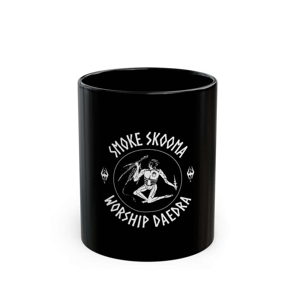 Smoke Skooma Logo Retro Black Mug (11oz, 15oz)