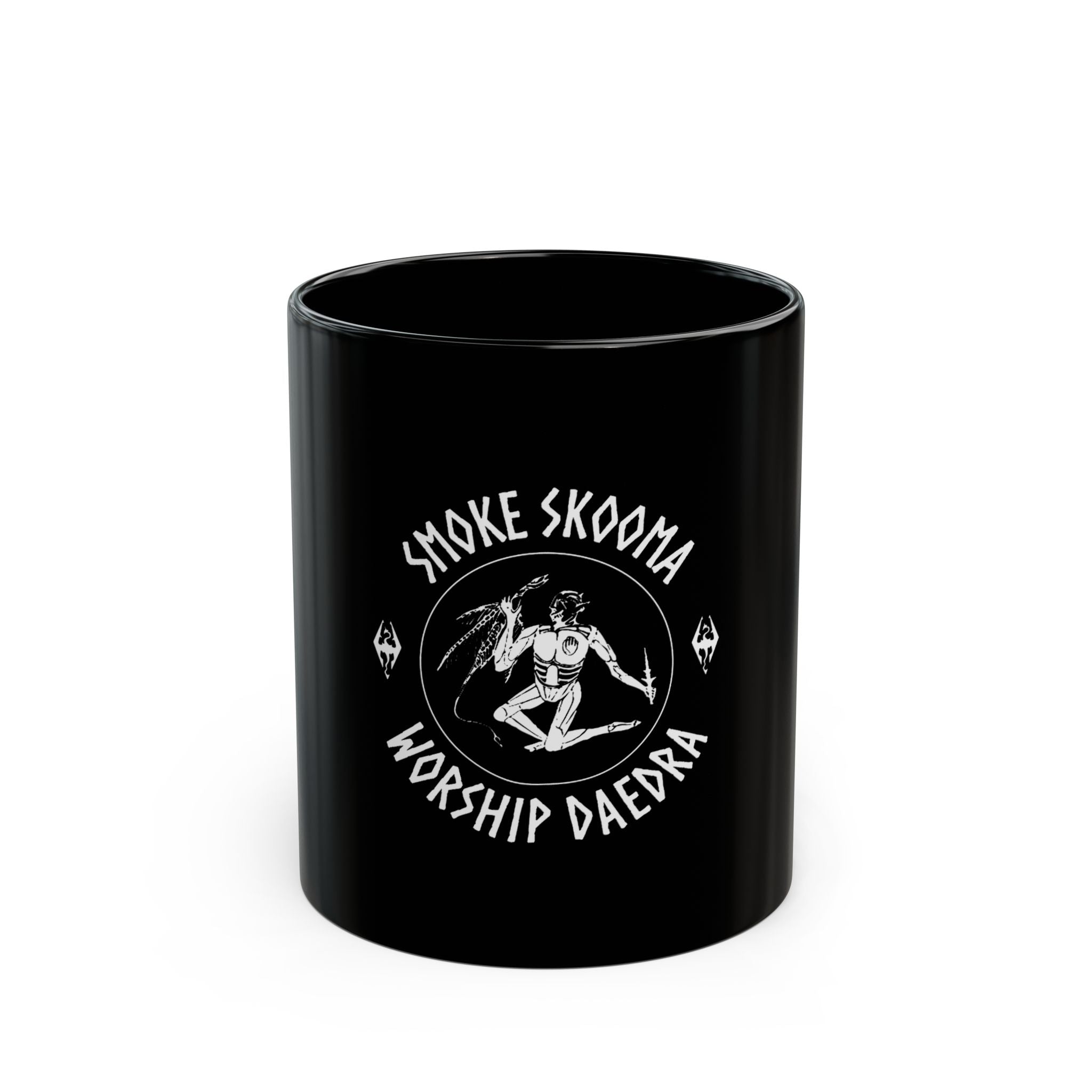 Smoke Skooma Logo Retro Black Mug (11oz, 15oz)