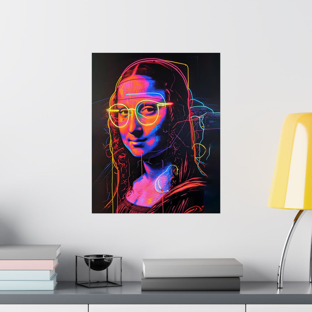 Rise Through the Rain Matte Vertical Poster — Wall Art