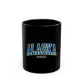 Alaska Nanooks Club Logo Retro Black Mug (11oz, 15oz)