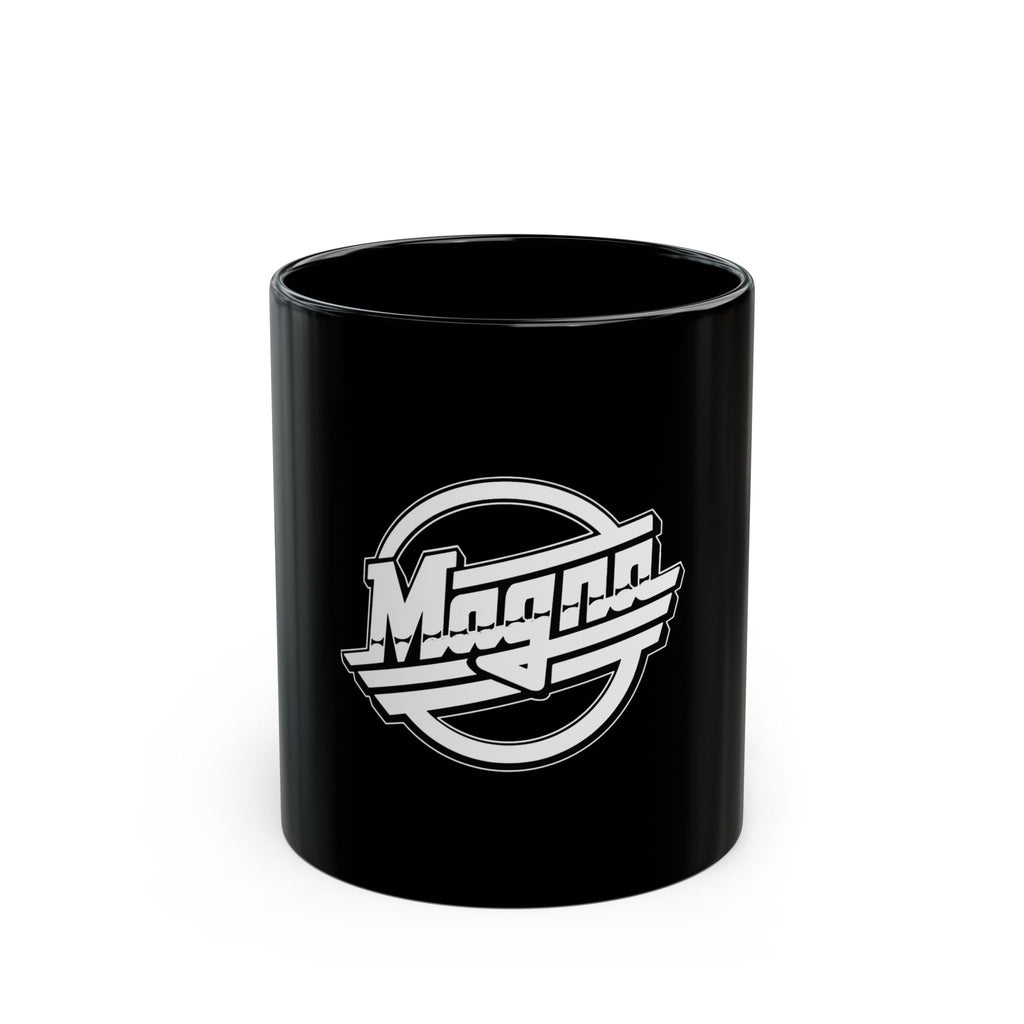 Magna Logo Retro Black Mug (11oz, 15oz)
