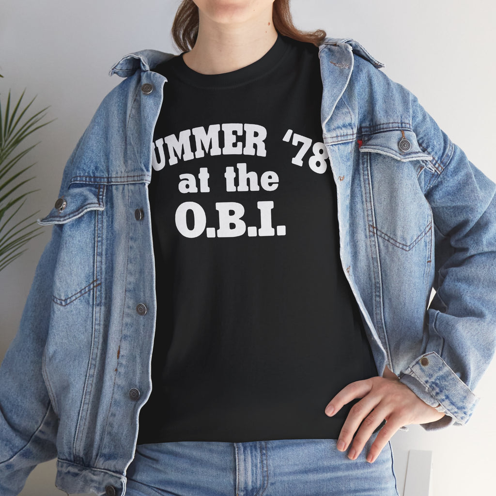 Summer 78 at The O.B.I Retro Logo