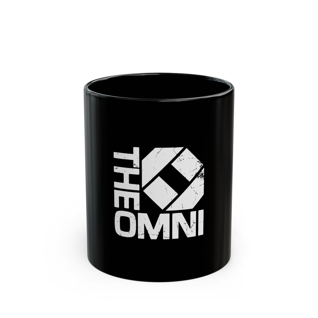 The Omni Logo Retro Black Mug (11oz, 15oz)