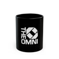 The Omni Logo Retro Black Mug (11oz, 15oz)