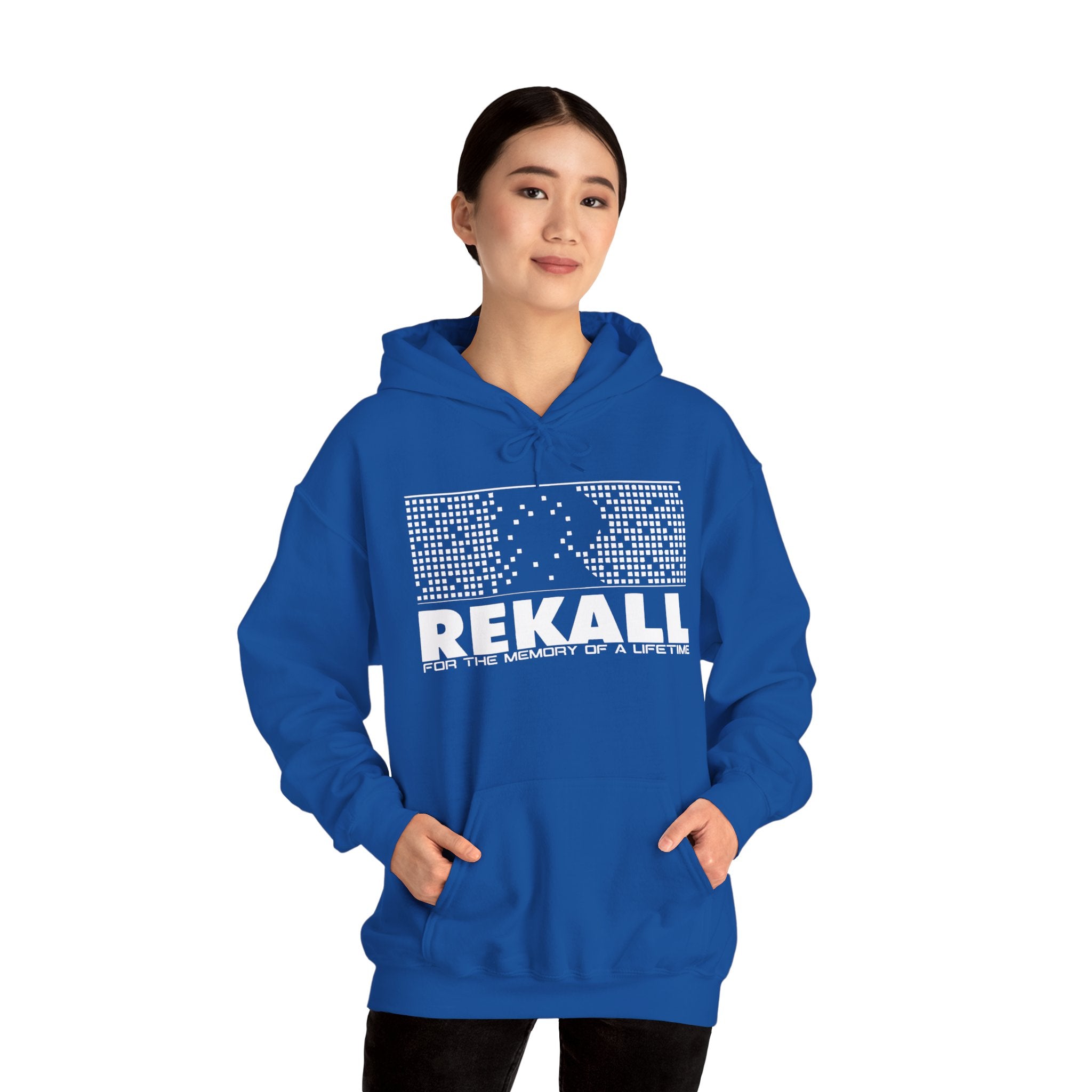 Rekall Movie Retro Logo — Bold City Pride Pullover