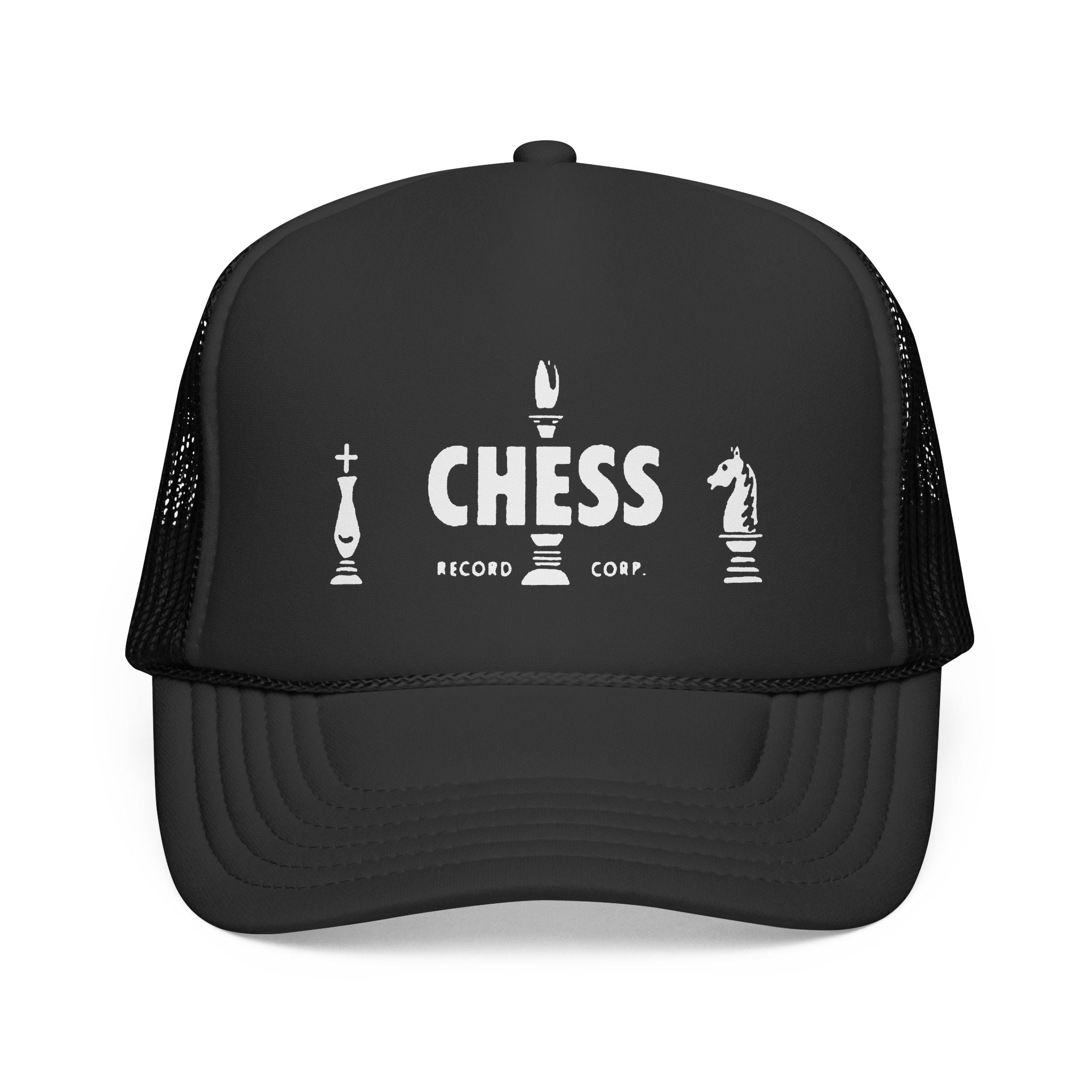 Chess Records Retro Logo – Vintage Arch Logo Mesh Hat