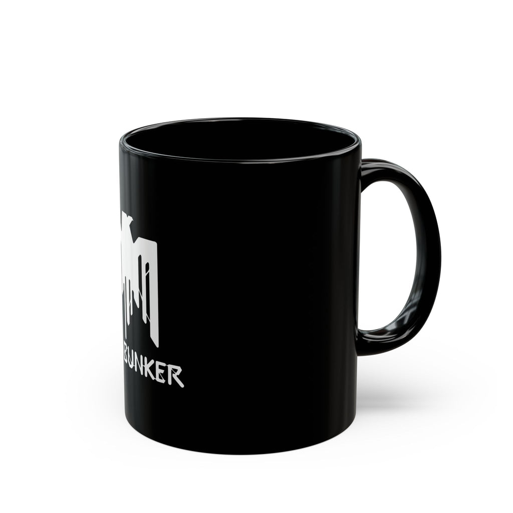 Das Bunker Retro Logo Black Mug (11oz, 15oz)