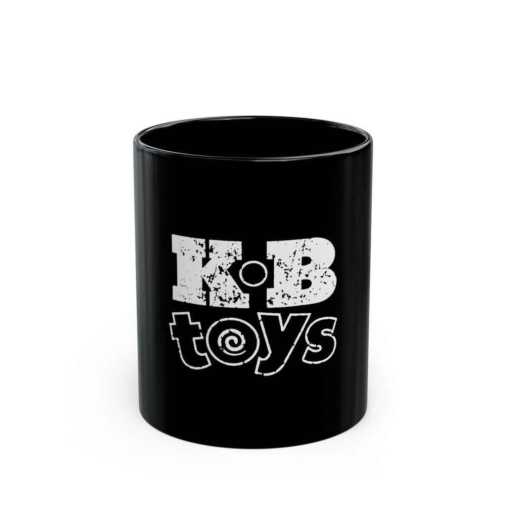 K B Toys Logo Retro Black Mug (11oz, 15oz)