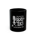 Kontiki Logo Retro Black Mug (11oz, 15oz)