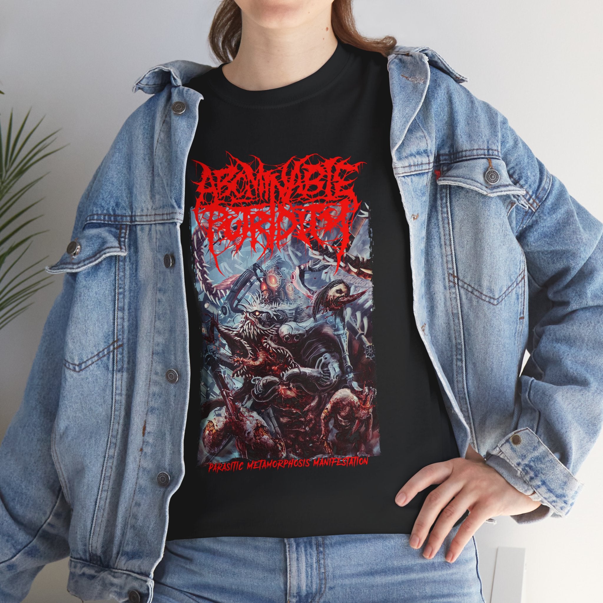 Abominable Parasitic Putridity Retro Art