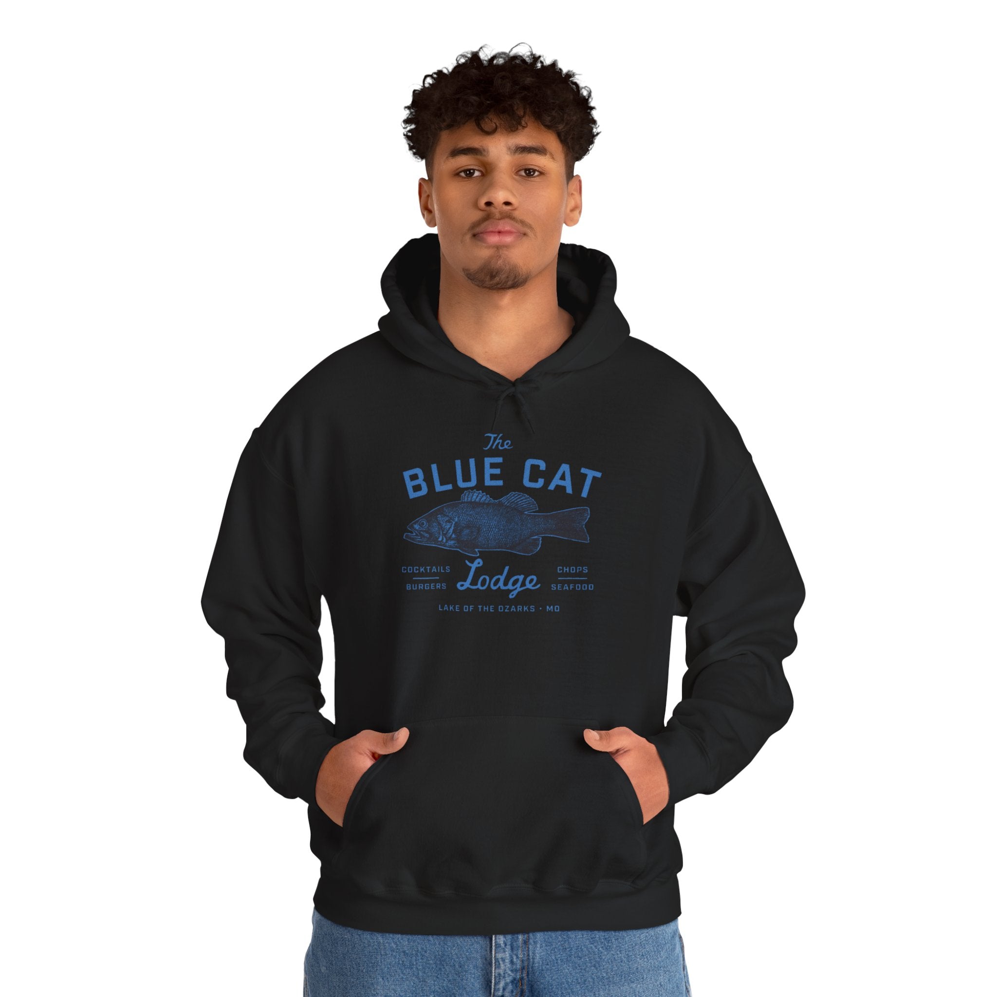 Blue Cat Ozark Movie Logo — Bold City Pride Pullover