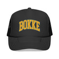 Bokke Football Club Retro Cap Logo – Vintage Arch Logo Mesh Hat