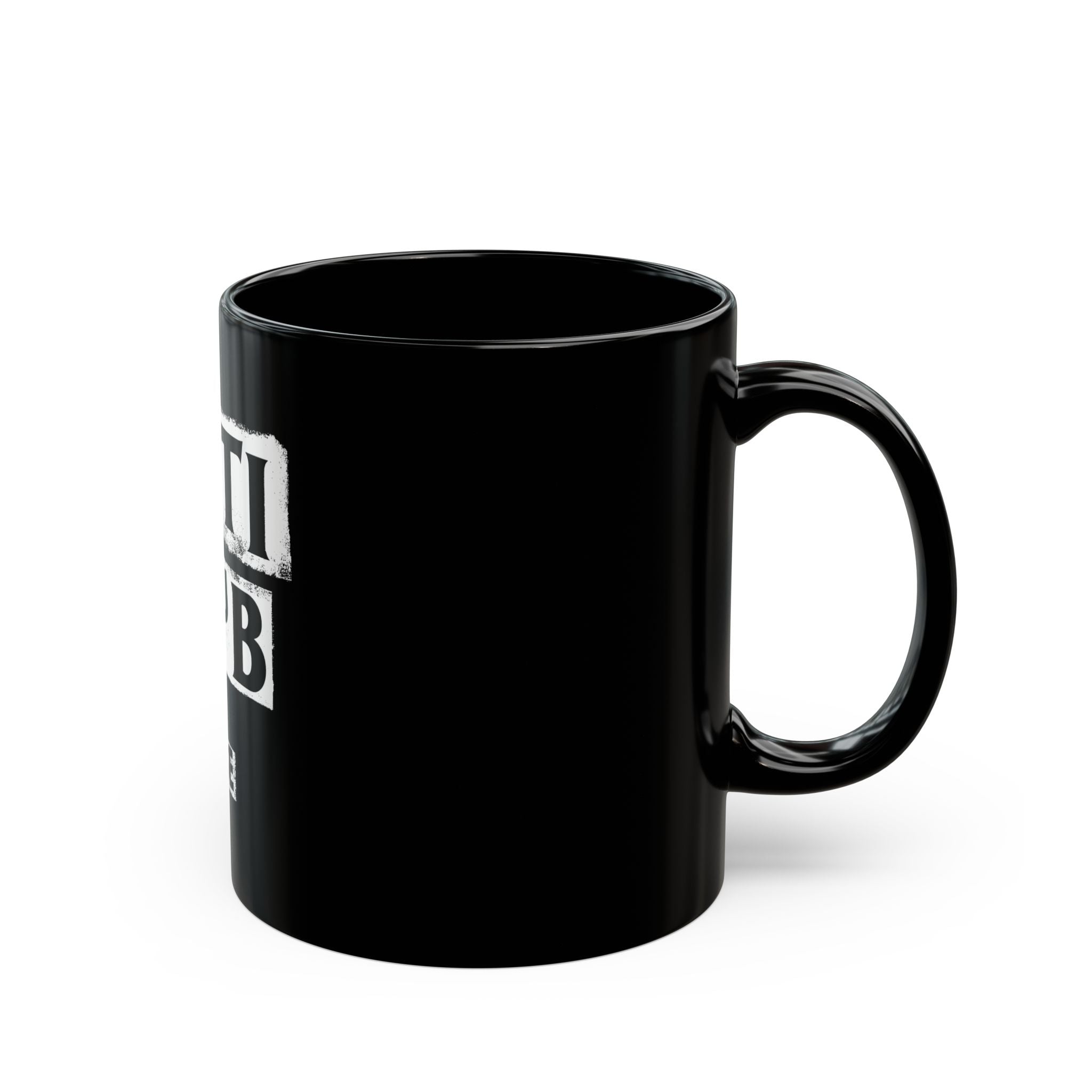 Anti Club Melrose Retro Black Mug (11oz, 15oz)
