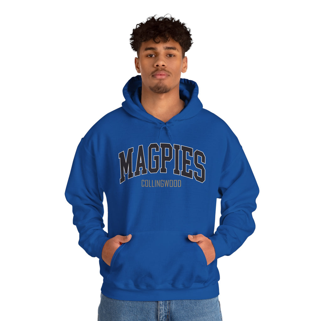 Magpies Collingwood Football Club Retro Logo — Bold City Pride Pullover