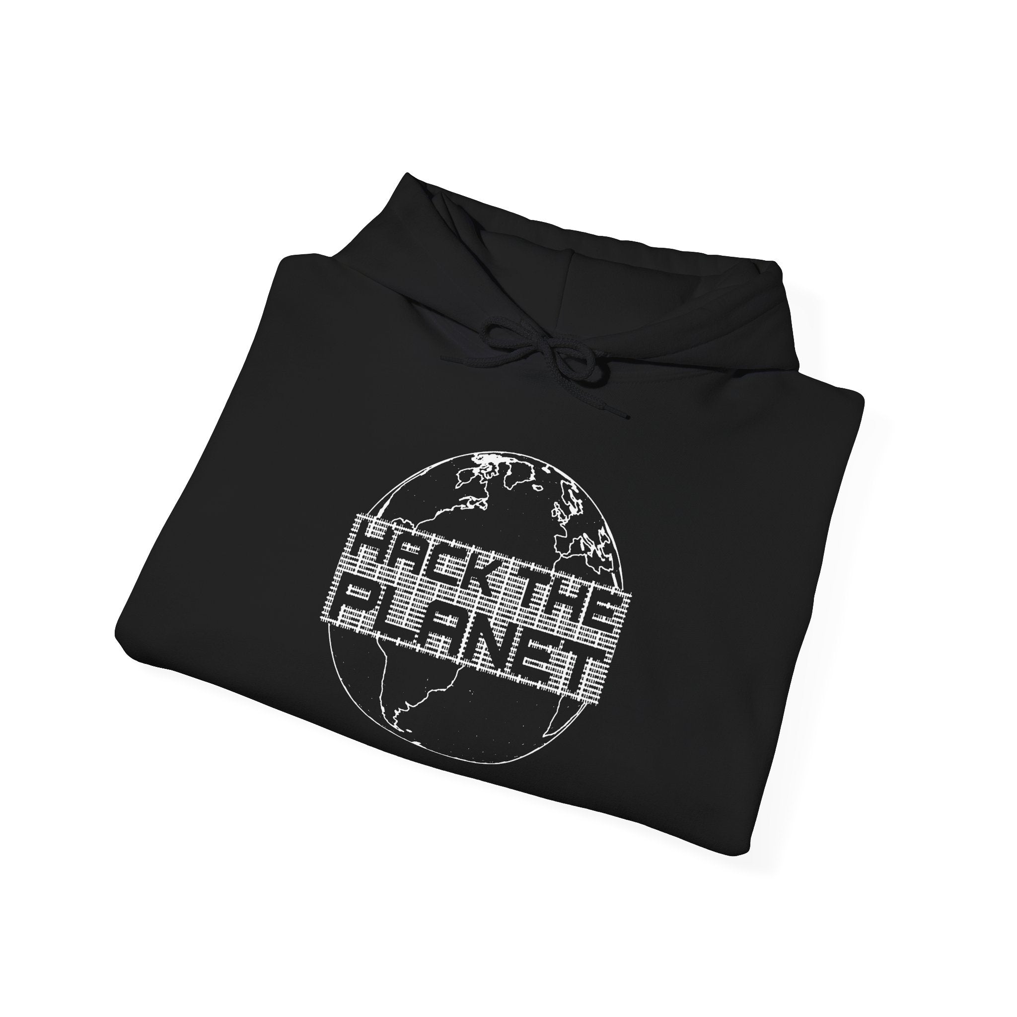 Hack The Planet Retro Logo — Bold City Pride Pullover