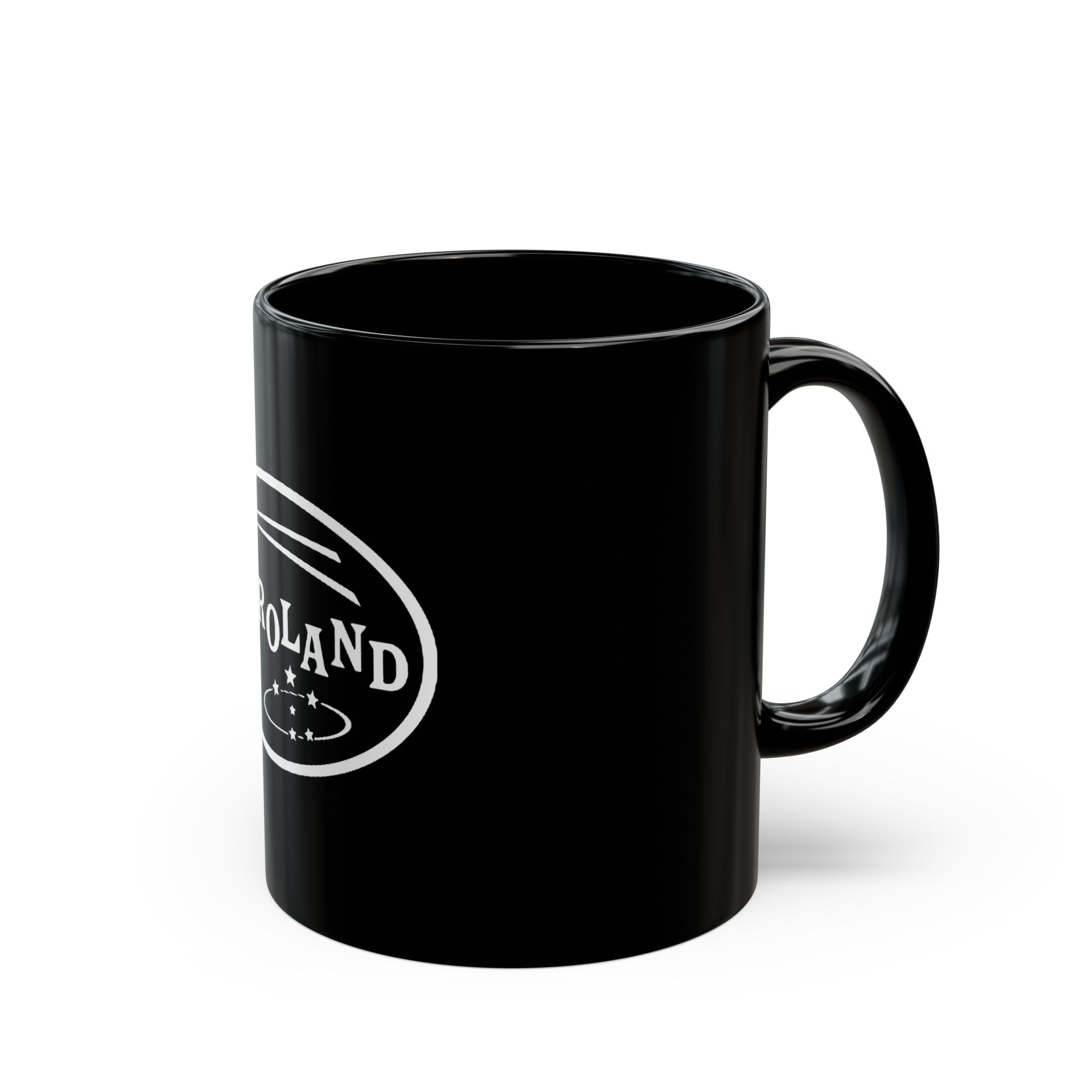 Astroland Logo Retro Black Mug (11oz, 15oz)