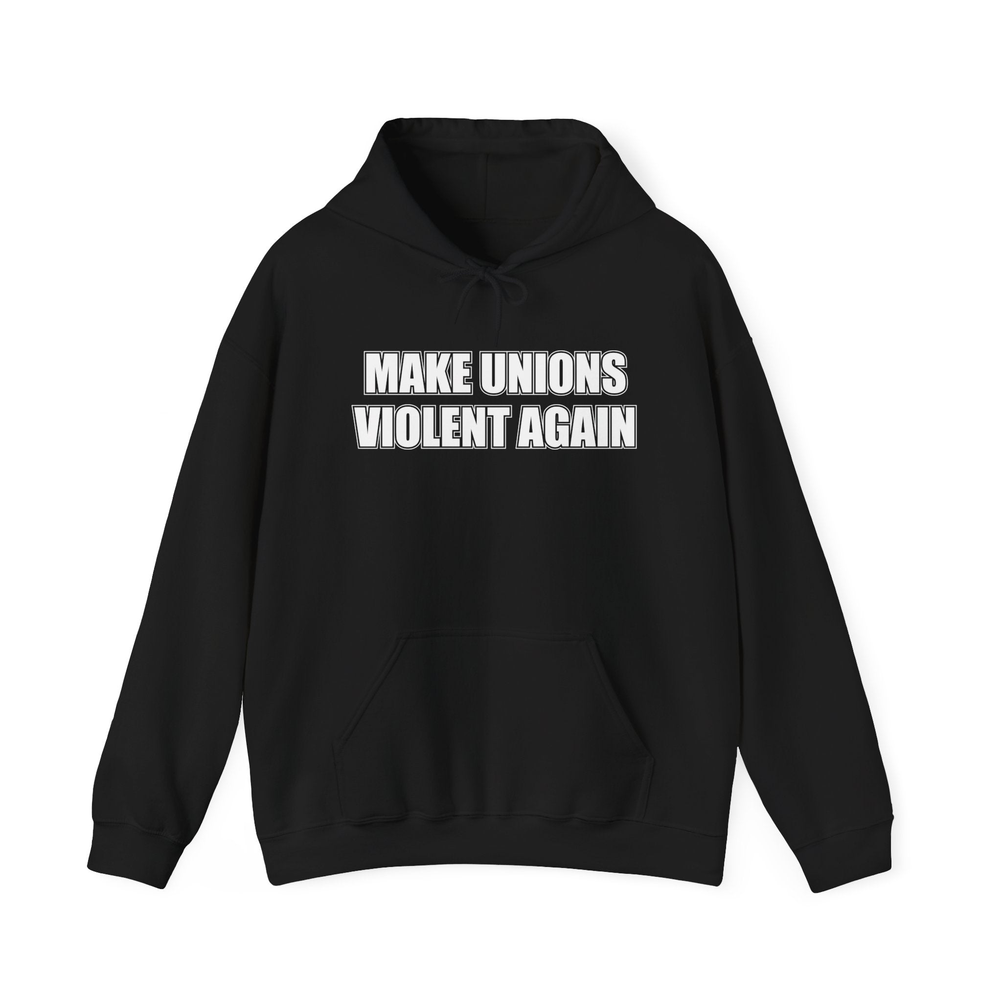 Make Unions Violent Again Retro Logo — Bold City Pride Pullover