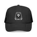 Mass Fusion Logo – Vintage Arch Logo Mesh Hat