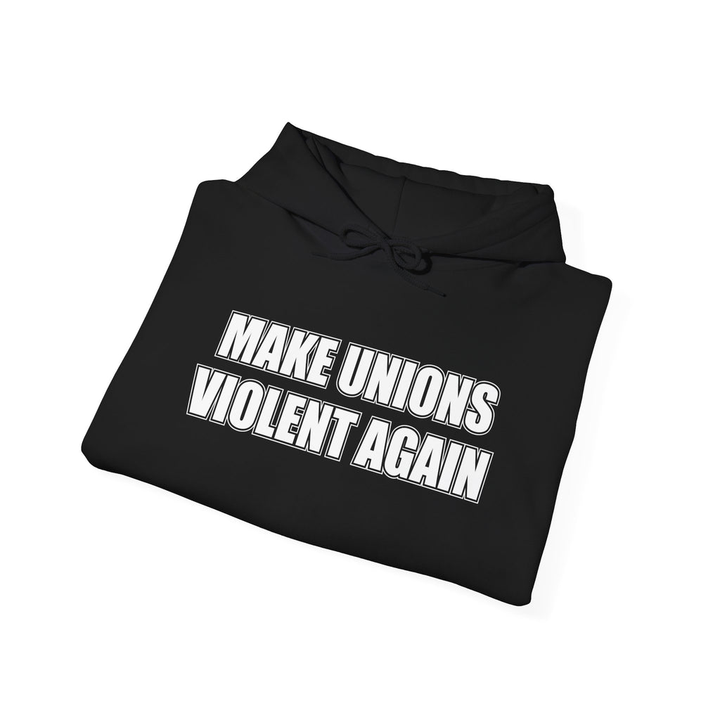 Make Unions Violent Again Retro Logo — Bold City Pride Pullover