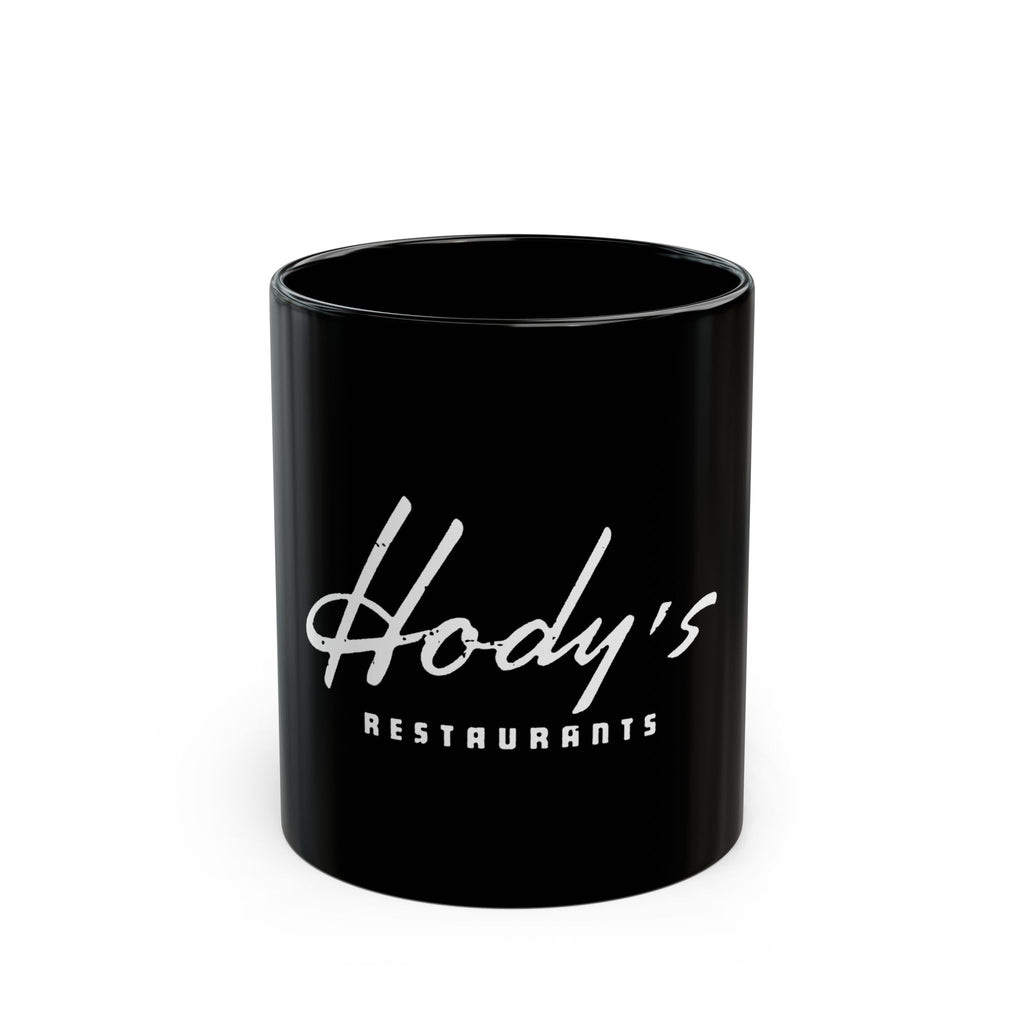 Hodys Restaurant Logo Retro Black Mug (11oz, 15oz)