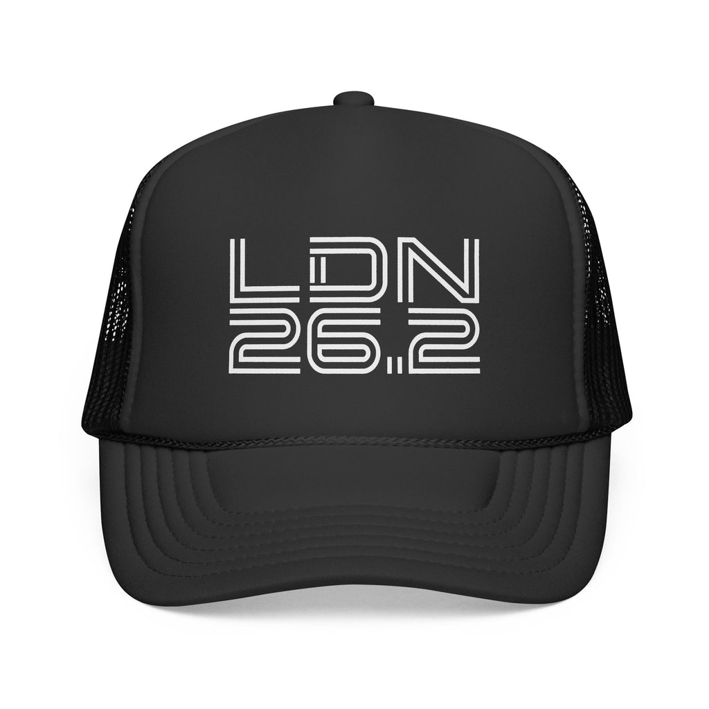 London Marathon Running Trucker Cap – Vintage Arch Logo Mesh Hat