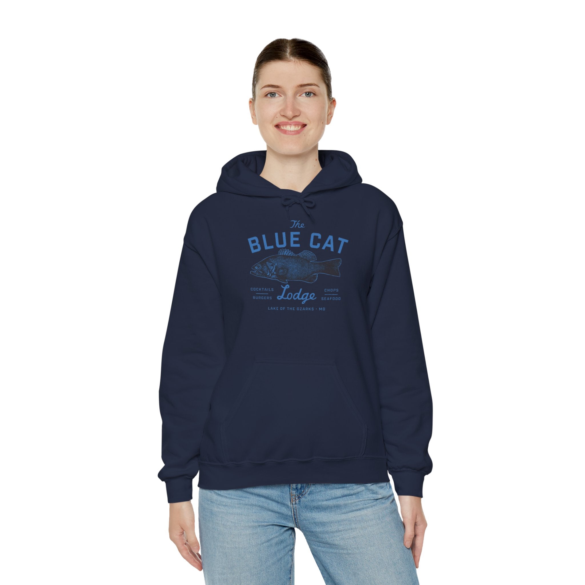 Blue Cat Ozark Movie Logo — Bold City Pride Pullover