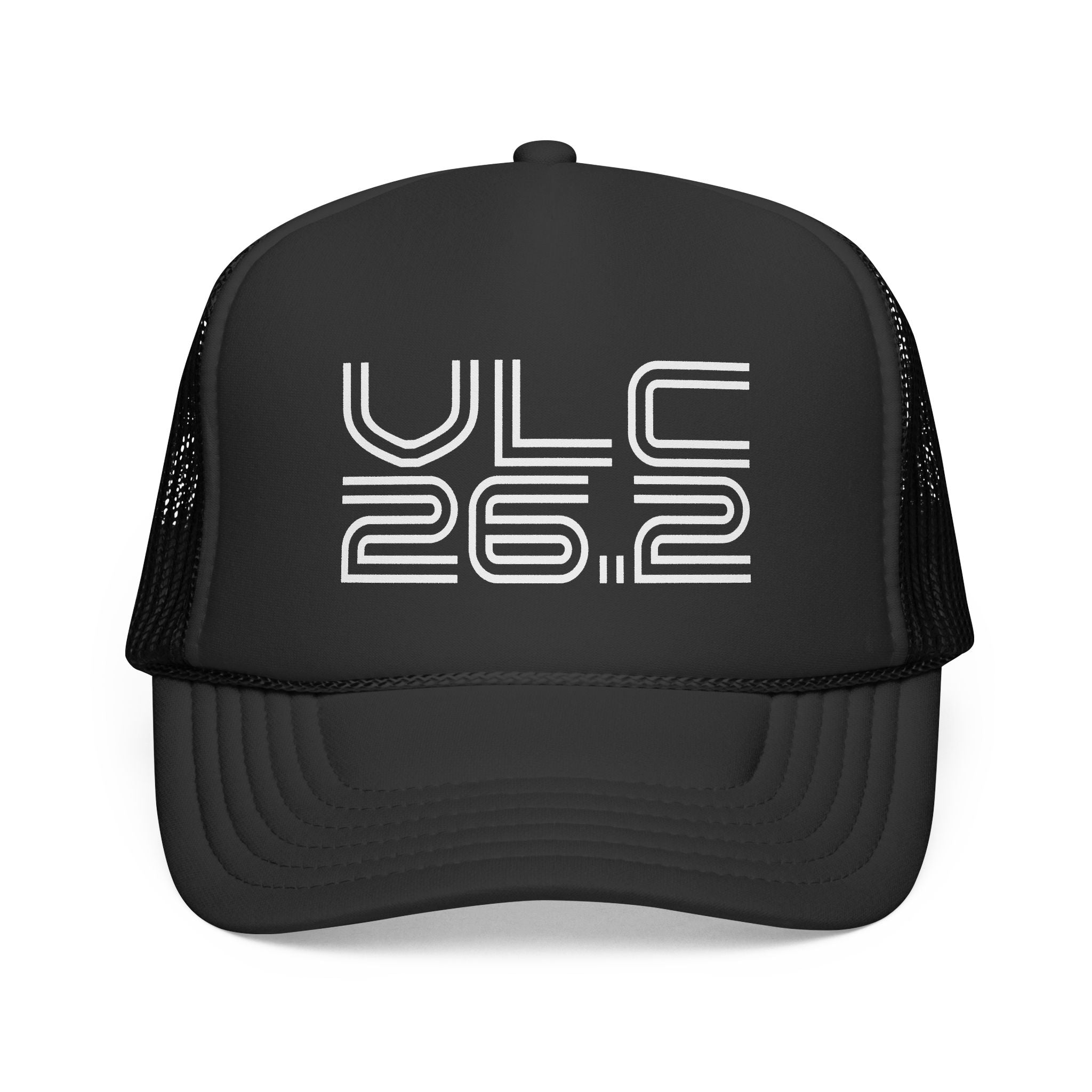 Valencia Marathon Running Trucker Cap – Vintage Arch Logo Mesh Hat