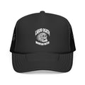 Liquid Death Mountain Water Retro Logo – Vintage Arch Logo Mesh Hat
