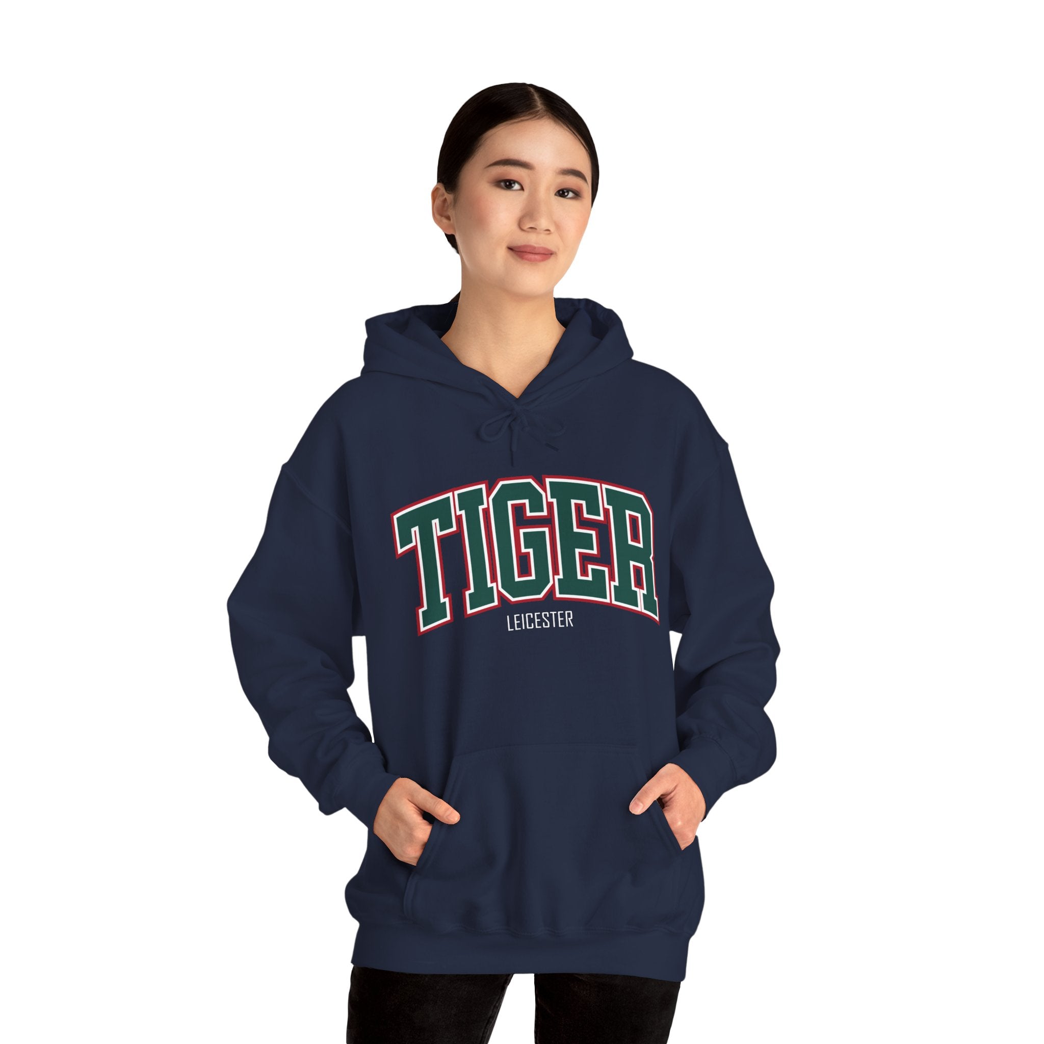 Tiger Leicester Football Club Retro Logo — Bold City Pride Pullover